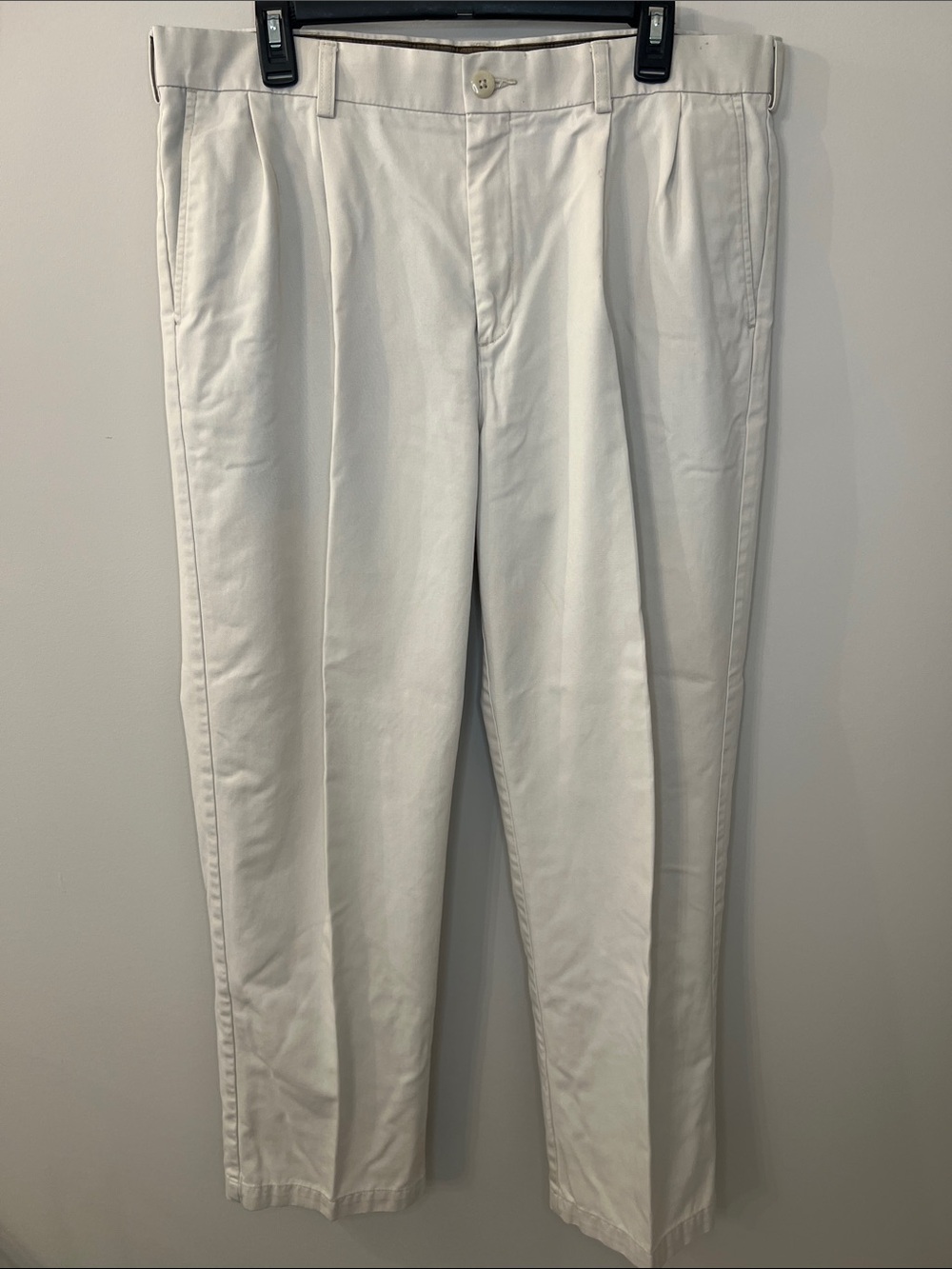 Croft & Barrow Tan Dress Pants - Pleated Front. 36x32